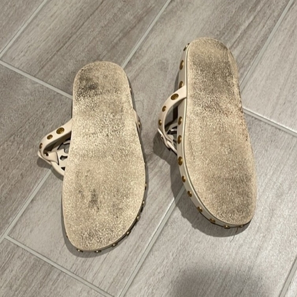 Tory Burch Women's Miller Cloud Coin Sandals - Picture 3 of 3